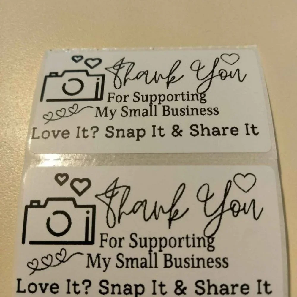 💙100 Snap It- Shipping Labels Thermal Packaging Stickers 2.25